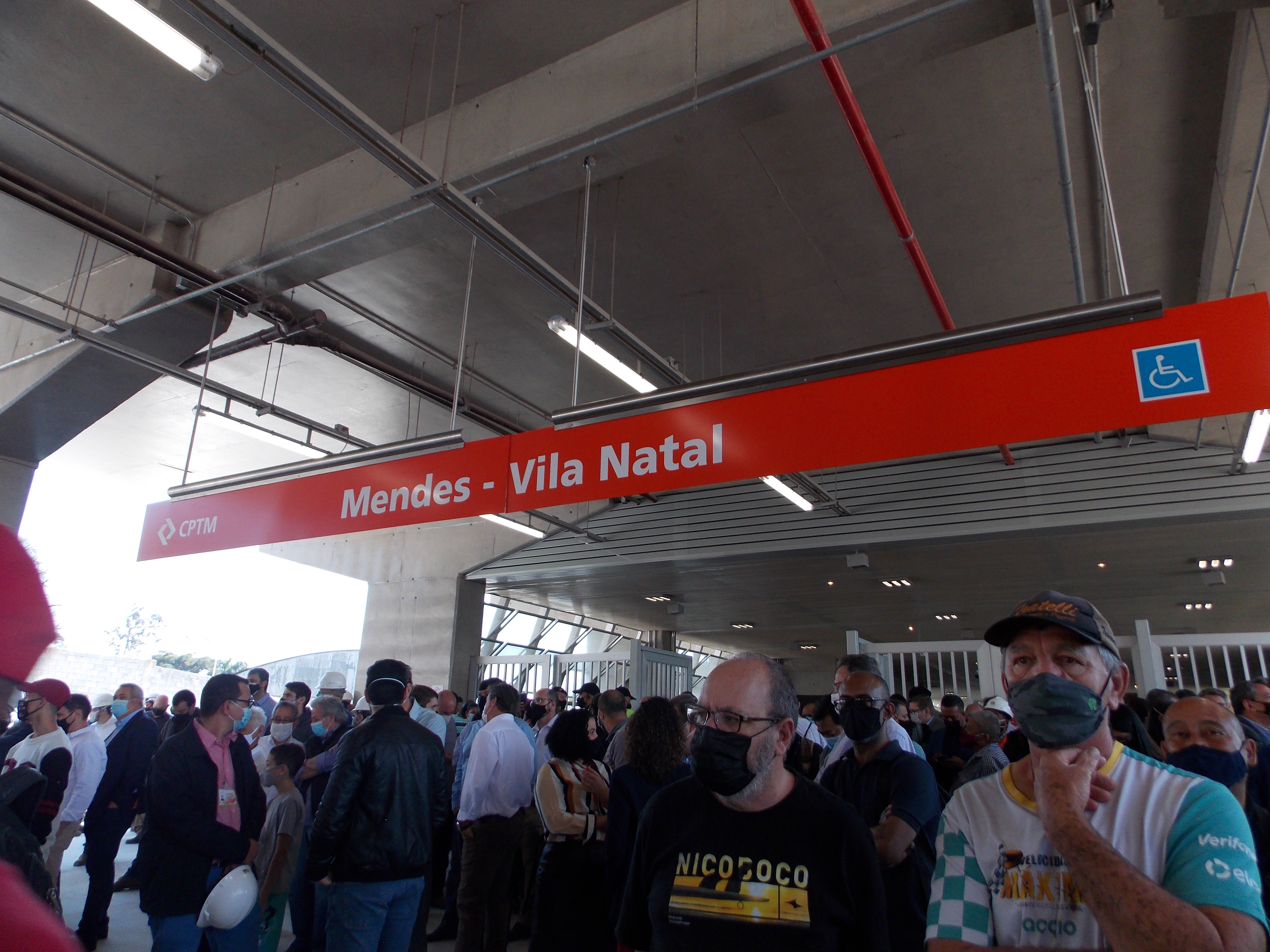 Inaugurada a Estação Bruno Covas, ou Mendes - Vila Natal da Linha 9 da CPTM - Notícias da Região Inaugurada a Estação Bruno Covas, ou Mendes - Vila Natal da Linha 9 da CPTM - Notícias da Região
